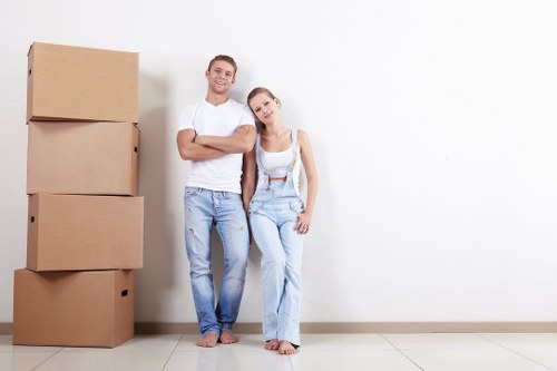 Removal team planning a house move in Kingston upon Thames