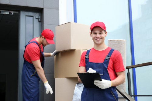 Removal team planning a house move in Kingston upon Thames