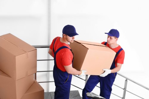 Local man and van service in Kingston upon Thames helping with a residential move