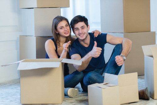 Household and business removals with a van service in Kingston upon Thames