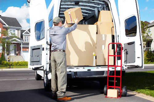 Packing and loading support for a Kingston upon Thames removal team
