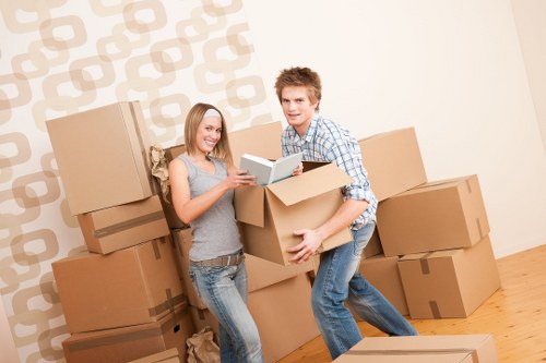 Packing and furniture handling during a Kingston upon Thames move