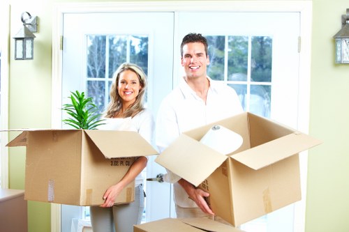 A van ready for a small move near Kingston upon Thames homes and flats